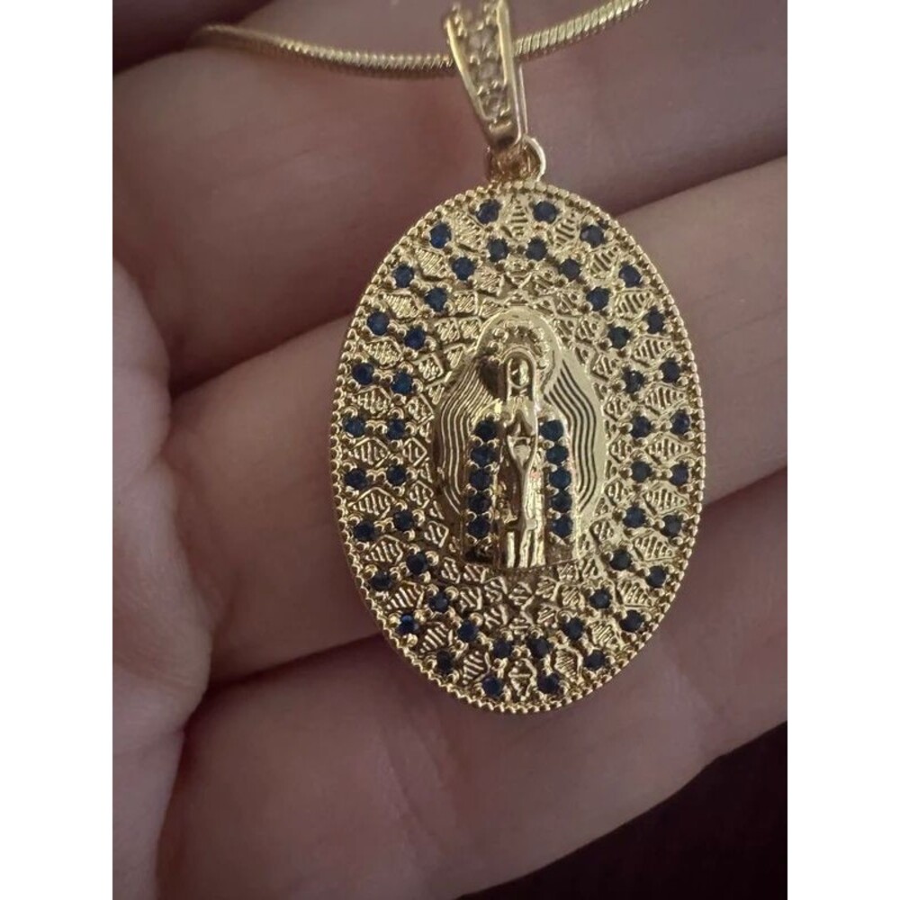 Our Lady Vintage Necklace $78 retail